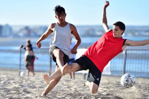 SE DEFINE EL TORNEO DE FÚTBOL PLAYA EN EL PARADOR MUNICIPAL