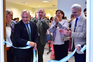 SASTRE Y EL PRESIDENTE DEL STJ EN LA INAUGURACIÓN DE DEPENDENCIAS JUDICIALES