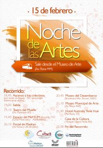 LLEGA LA SEGUNDA “NOCHE DE LAS ARTES” DEL AÑO