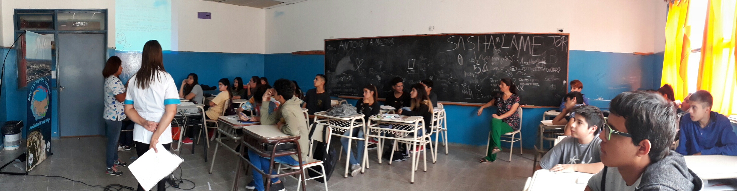 CHARLAS SOBRE PREVENCIÓN DE ENFERMEDADES DE TRANSMISIÓN SEXUAL Y EMBARAZO ADOLESCENTE