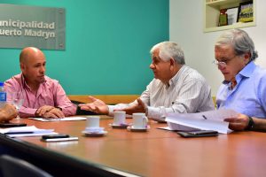 SASTRE CON CIMA: “LOS OBJETIVOS SON EN COMÚN POR EL CRECIMIENTO DE MADRYN”