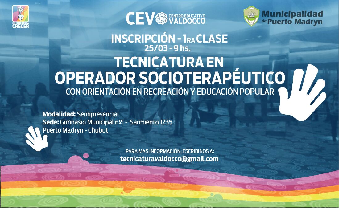 COMIENZA LA TECNICATURA EN OPERADOR SOCIOTERAPÉUTICO