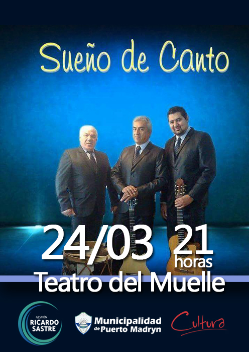 SUEÑO DE CANTO SE PRESENTARÁ EN EL TEATRO DEL MUELLE