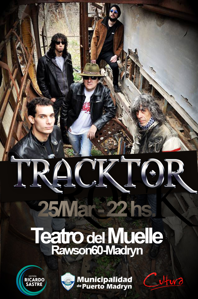 TRACKTOR SE PRESENTARÁ EN EL TEATRO DEL MUELLE