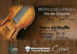 SHOW DEL TRÍO DE CUERDAS EN EL TEATRO DEL MUELLE