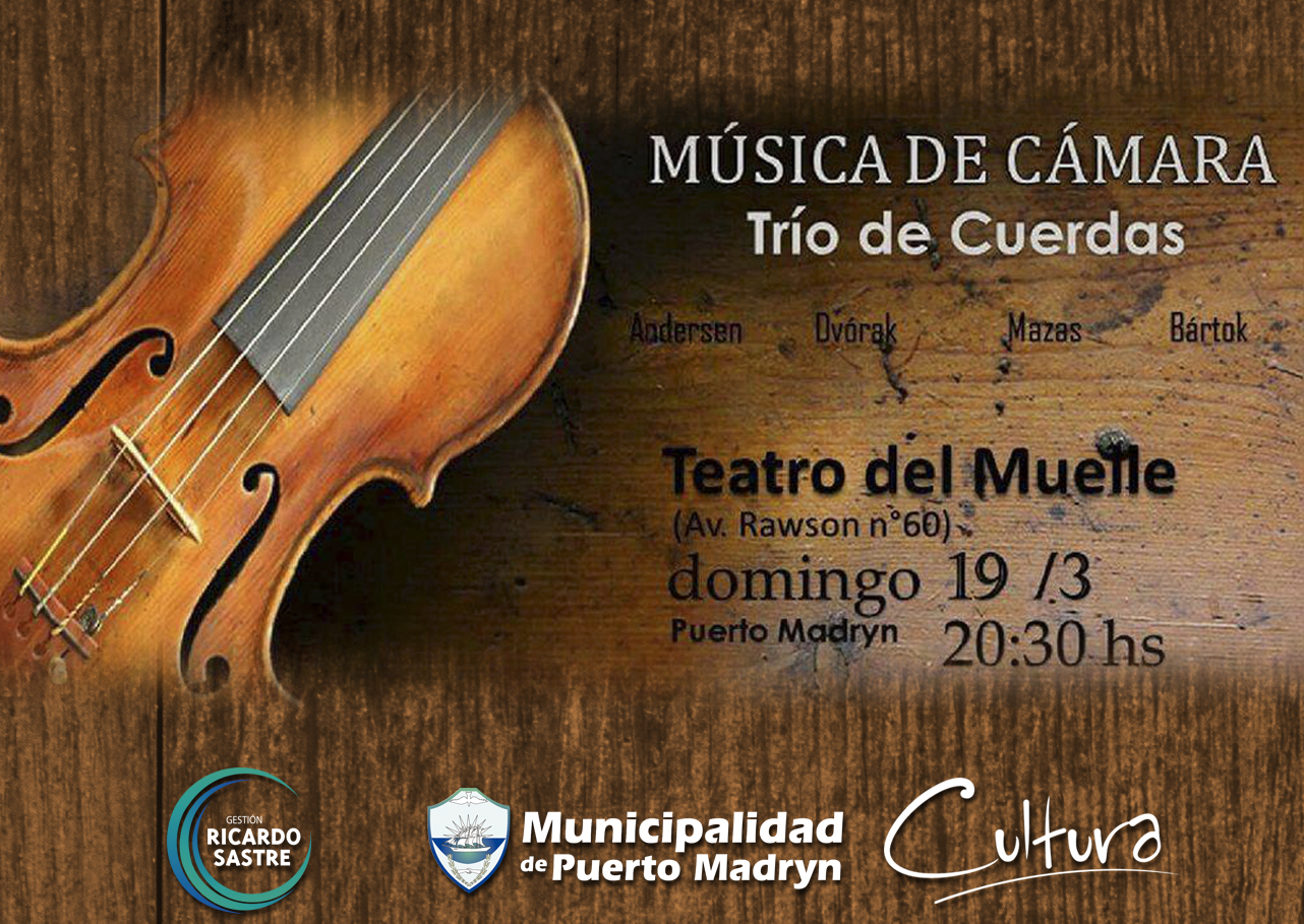 SHOW DEL TRÍO DE CUERDAS EN EL TEATRO DEL MUELLE