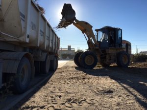 OBRAS DE LIMPIEZA Y EMBELLECIMIENTO EN LA PLAZA VUCETICH