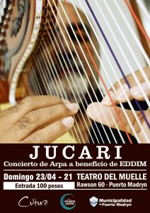 INVITAN AL CONCIERTO DEL ARPISTA JUAN CARLOS RÍOS IÑIGUEZ