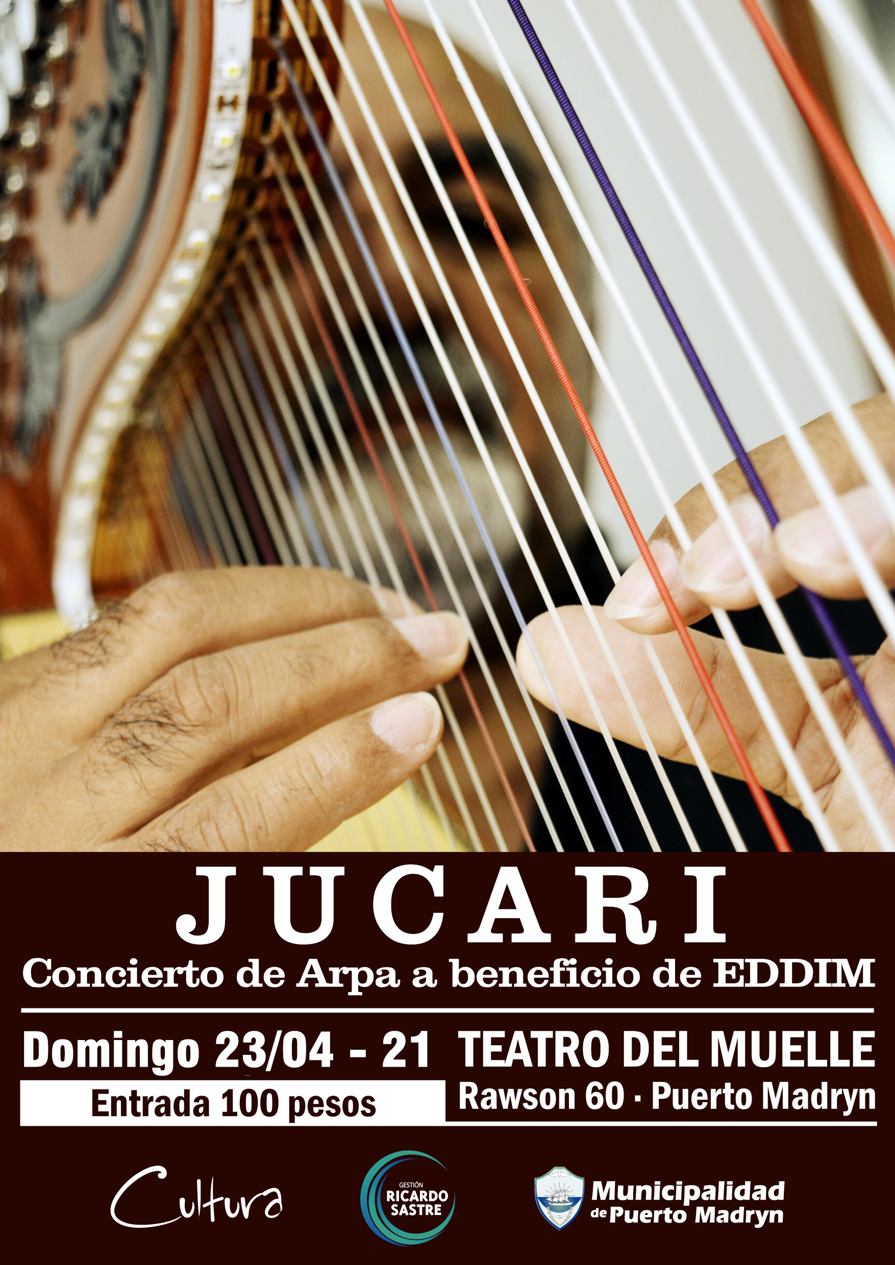INVITAN AL CONCIERTO DEL ARPISTA JUAN CARLOS RÍOS IÑIGUEZ