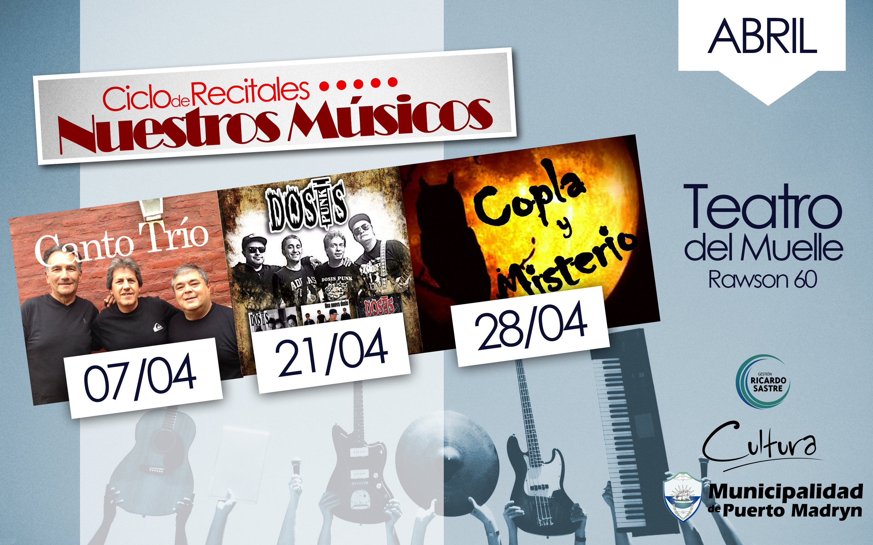 TEMPORADA 2017 DEL CICLO “NUESTROS MÚSICOS”