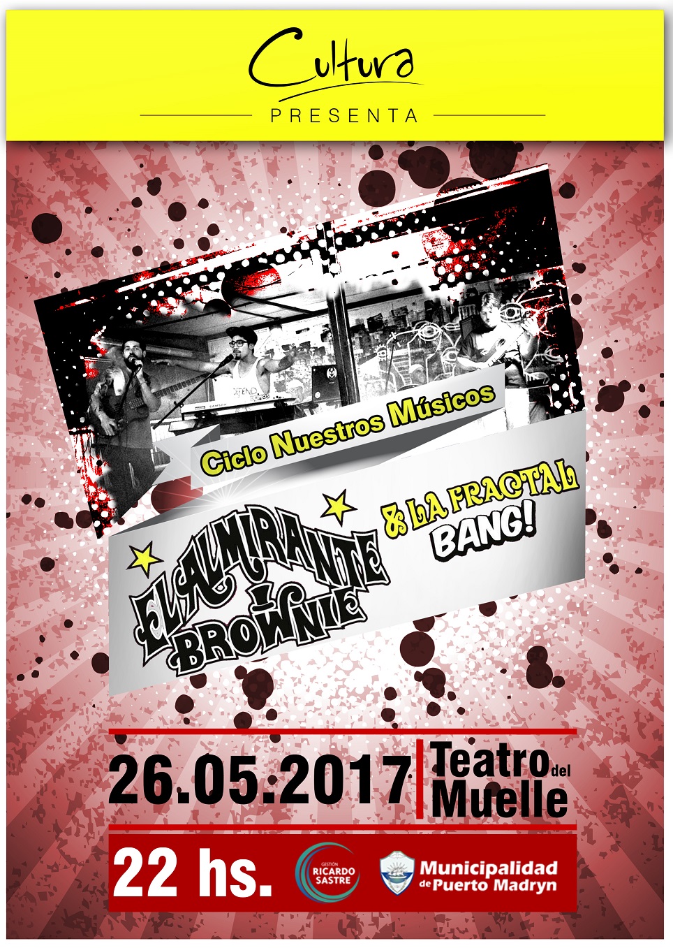ALMIRANTE BROWNIE Y LA FRACTAL BANG! EN EL CICLO NUESTROS MÚSICOS
