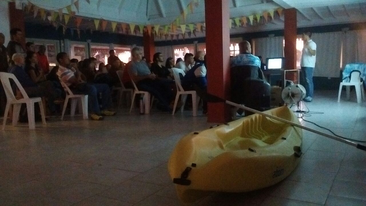 DICTARON CHARLA SOBRE PARACANOTAJE Y REMO ADAPTADO EN MADRYN