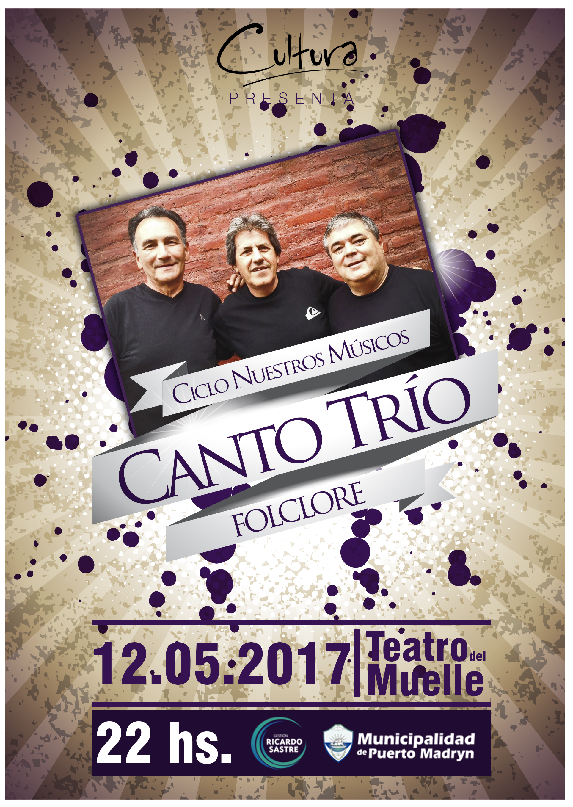 CANTO TRÍO SE PRESENTARÁ EN EL CICLO “NUESTROS MÚSICOS”
