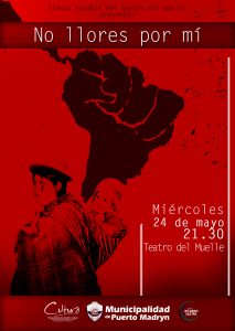 INVITAN A LA OBRA DE TEATRO “NO LLORES POR MÍ”