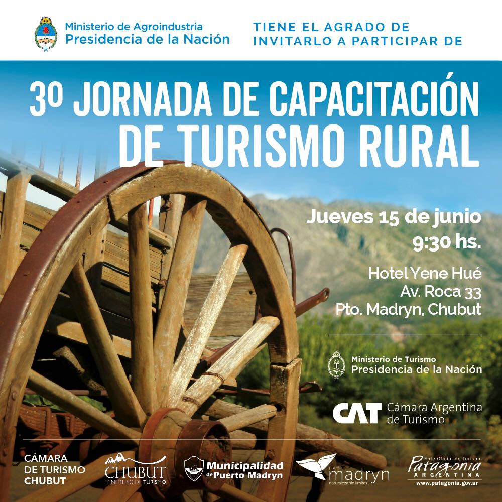 3º JORNADA DE CAPACITACIÓN DE TURISMO RURAL