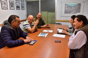 SASTRE RECIBIÓ A VETERANOS DE MALVINAS