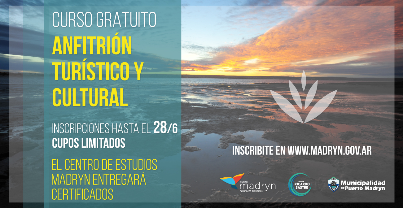 CURSO GRATUITO DE  “ANFITRIÓN TURÍSTICO Y CULTURAL”