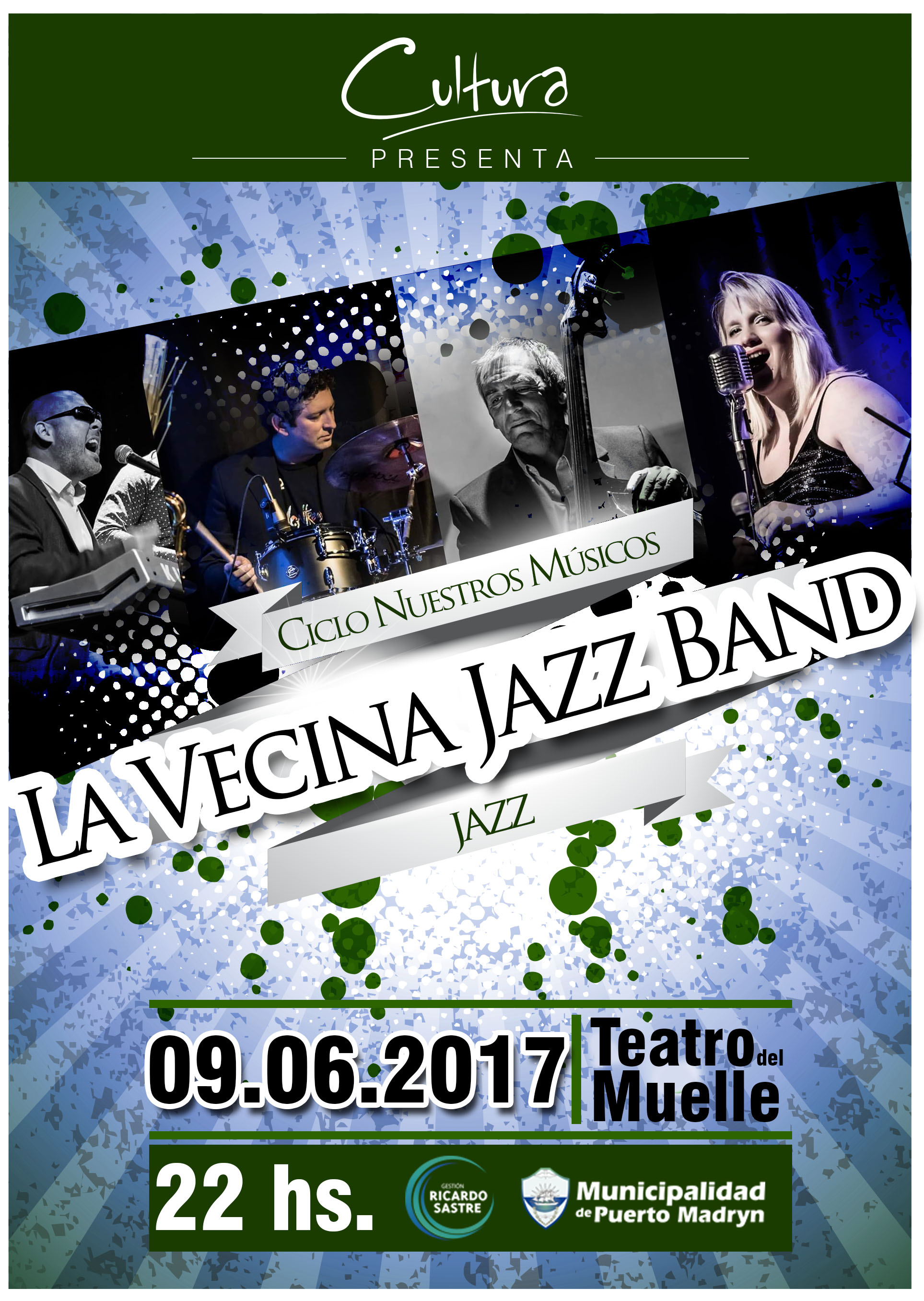 LA VECINA JAZZ BAND EN EL CICLO “NUESTROS MÚSICOS”