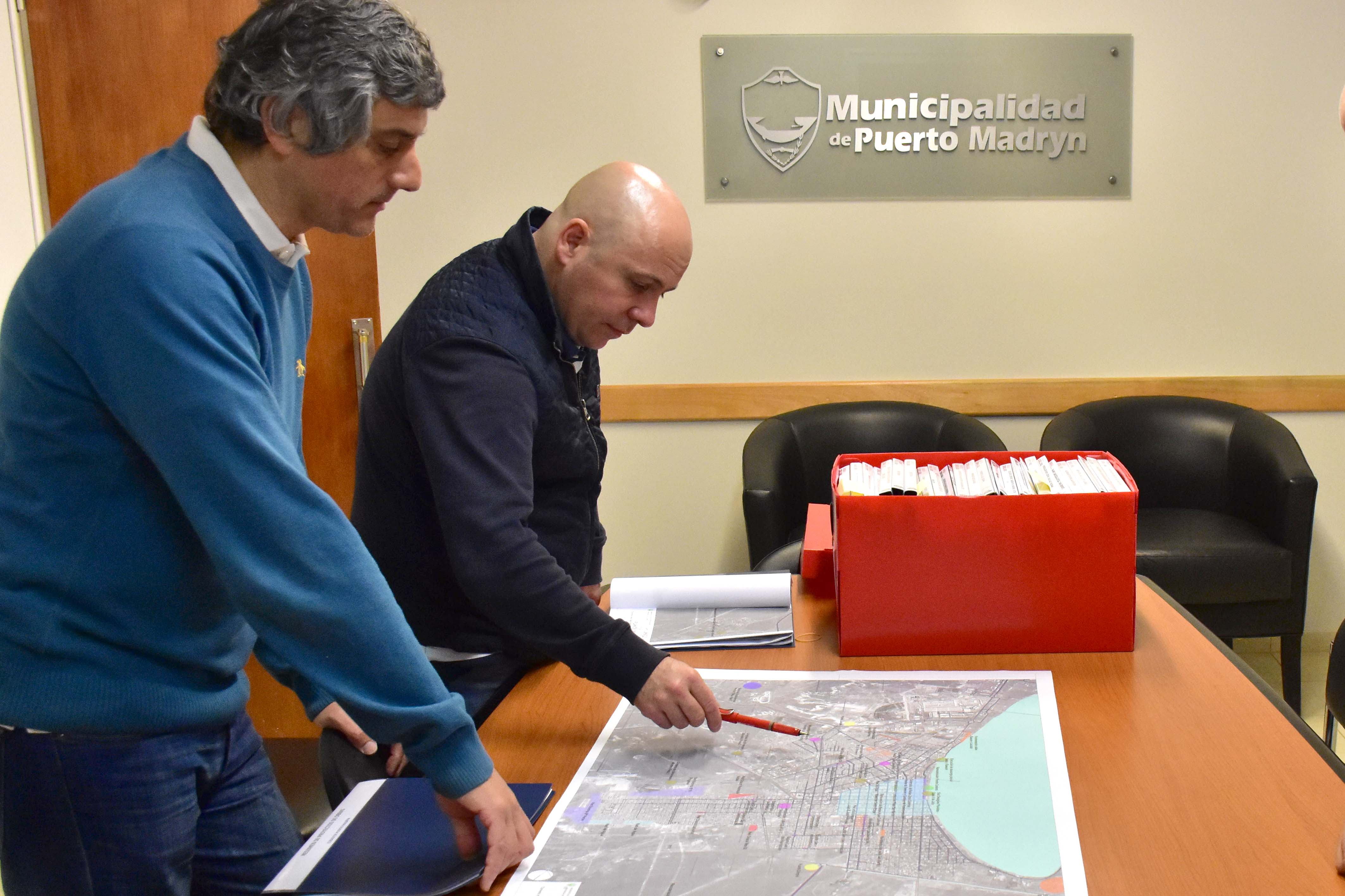 SASTRE CONFIRMÓ QUE SE AVANZA EN EL DISEÑO DEL PLAN DE OBRAS HIDRÁULICAS PARA MADRYN