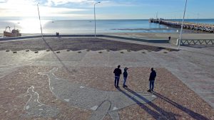 SASTRE RECORRIÓ LA OBRA FINALIZADA DEL PLAYÓN RECREATIVO