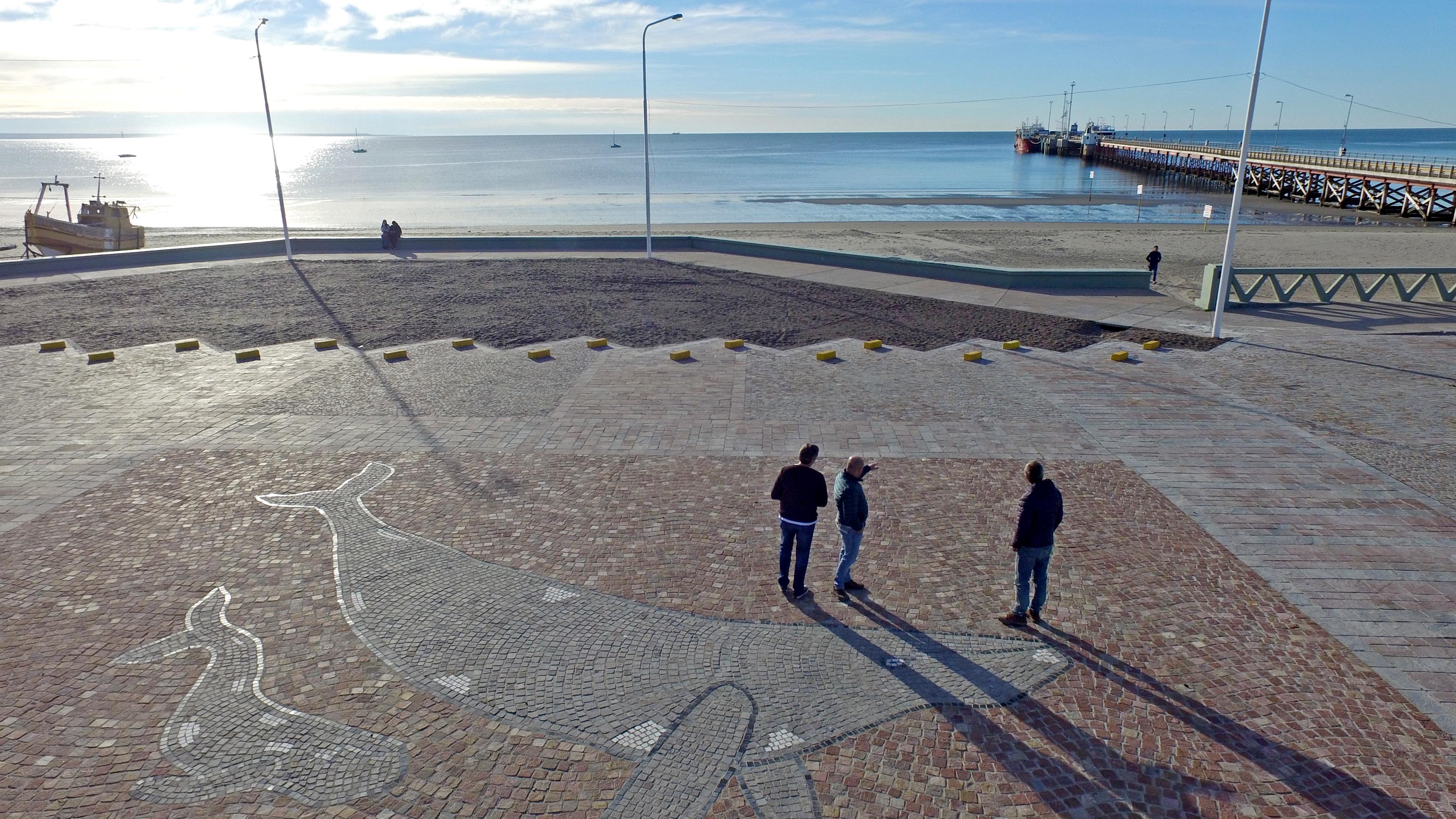 SASTRE RECORRIÓ LA OBRA FINALIZADA DEL PLAYÓN RECREATIVO