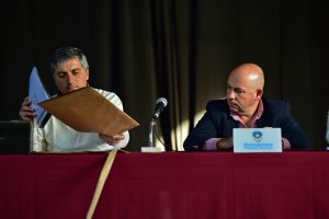 SASTRE ENCABEZÓ APERTURA DE SOBRES PARA PAVIMENTAR LA CALLE FELDMAN