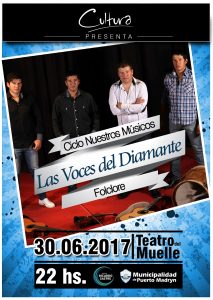 VOCES DEL DIAMANTE EN EL CICLO “NUESTROS MÚSICOS”