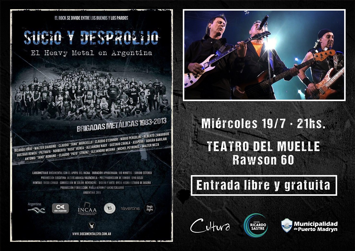 PROYECTARÁN DOCUMENTAL SOBRE EL HEAVY METAL EN ARGENTINA