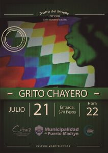 GRITO CHAYERO EN EL CICLO “NUESTROS MÚSICOS”
