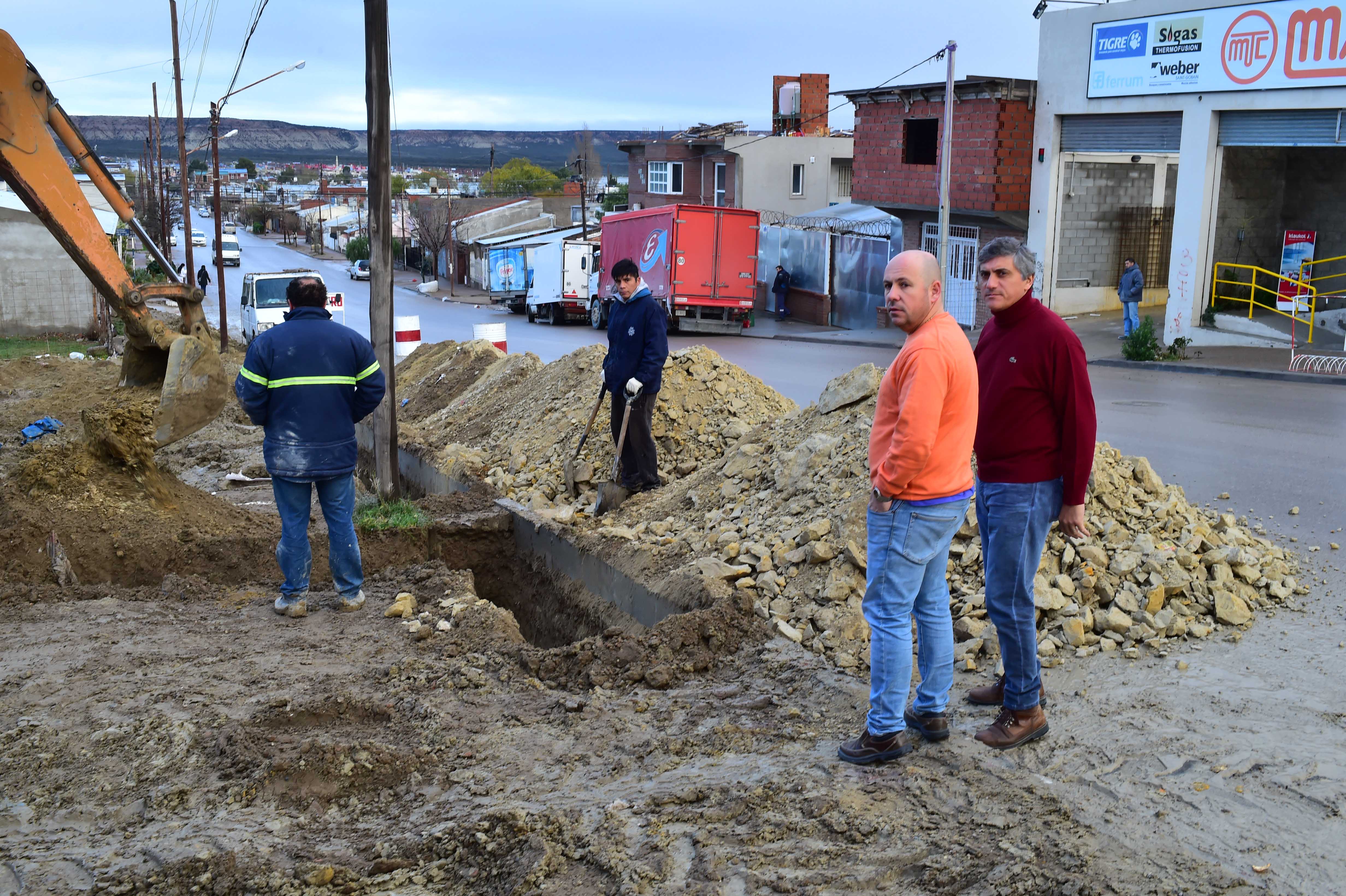SASTRE RECORRIÓ OBRAS DE LA ZONA OESTE