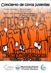 CONCIERTO DE COROS JUVENILES EN EL TEATRO DEL MUELLE