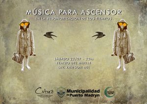 MÚSICA PARA ASCENSOR SE PRESENTARÁ EN EL TEATRO DEL MUELLE