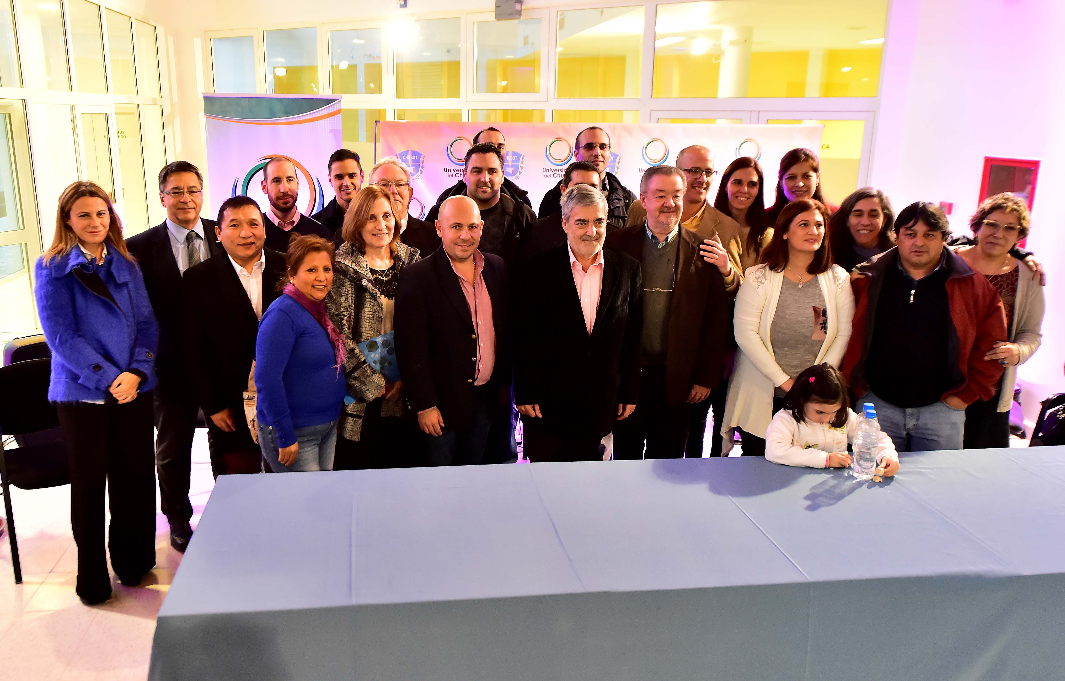 UNIVERSIDAD DEL CHUBUT: DAS NEVES Y SASTRE EN LA INAUGURACIÓN DE LA SEDE LOCAL