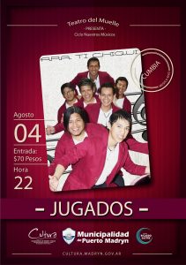 EL GRUPO “JUGADOS” SE PRESENTARÁ EN EL CICLO “NUESTROS MÚSICOS”