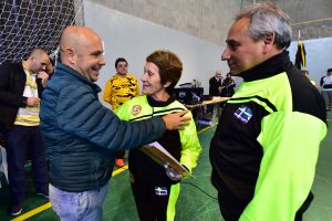“QUE USTEDES ESTÉN AQUÍ EXCEDE LO DEPORTIVO. USTEDES DEBEN CONVERTIRSE EN ESPEJO DE LA SOCIEDAD QUE QUEREMOS”