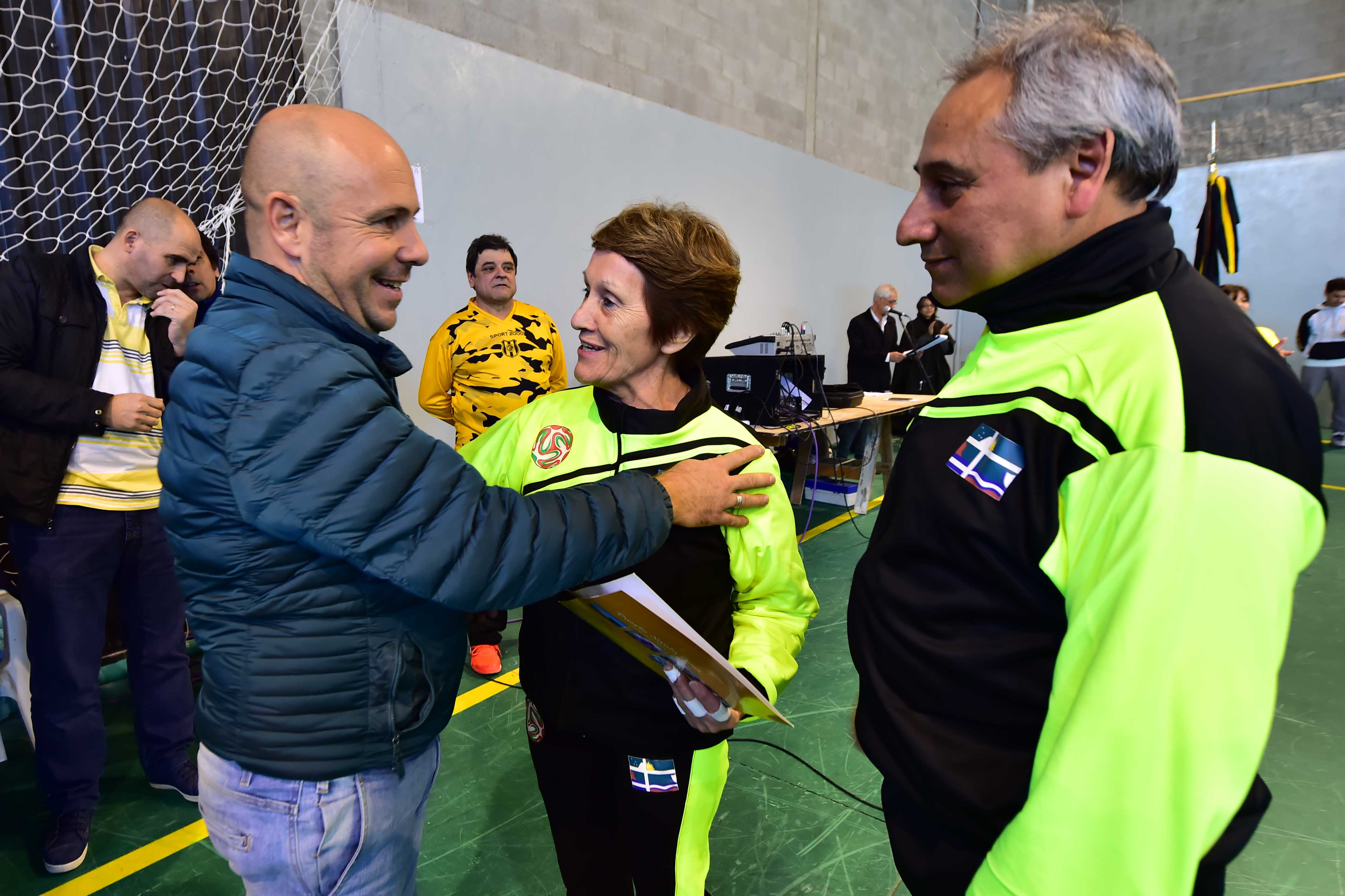 “QUE USTEDES ESTÉN AQUÍ EXCEDE LO DEPORTIVO. USTEDES DEBEN CONVERTIRSE EN ESPEJO DE LA SOCIEDAD QUE QUEREMOS”