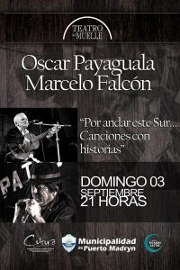 OSCAR PAYAGUALA Y MARCELO FALCÓN EN EL TEATRO DEL MUELLE