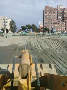 SASTRE DESTACÓ LOS TRABAJOS EN EL FRENTE COSTERO