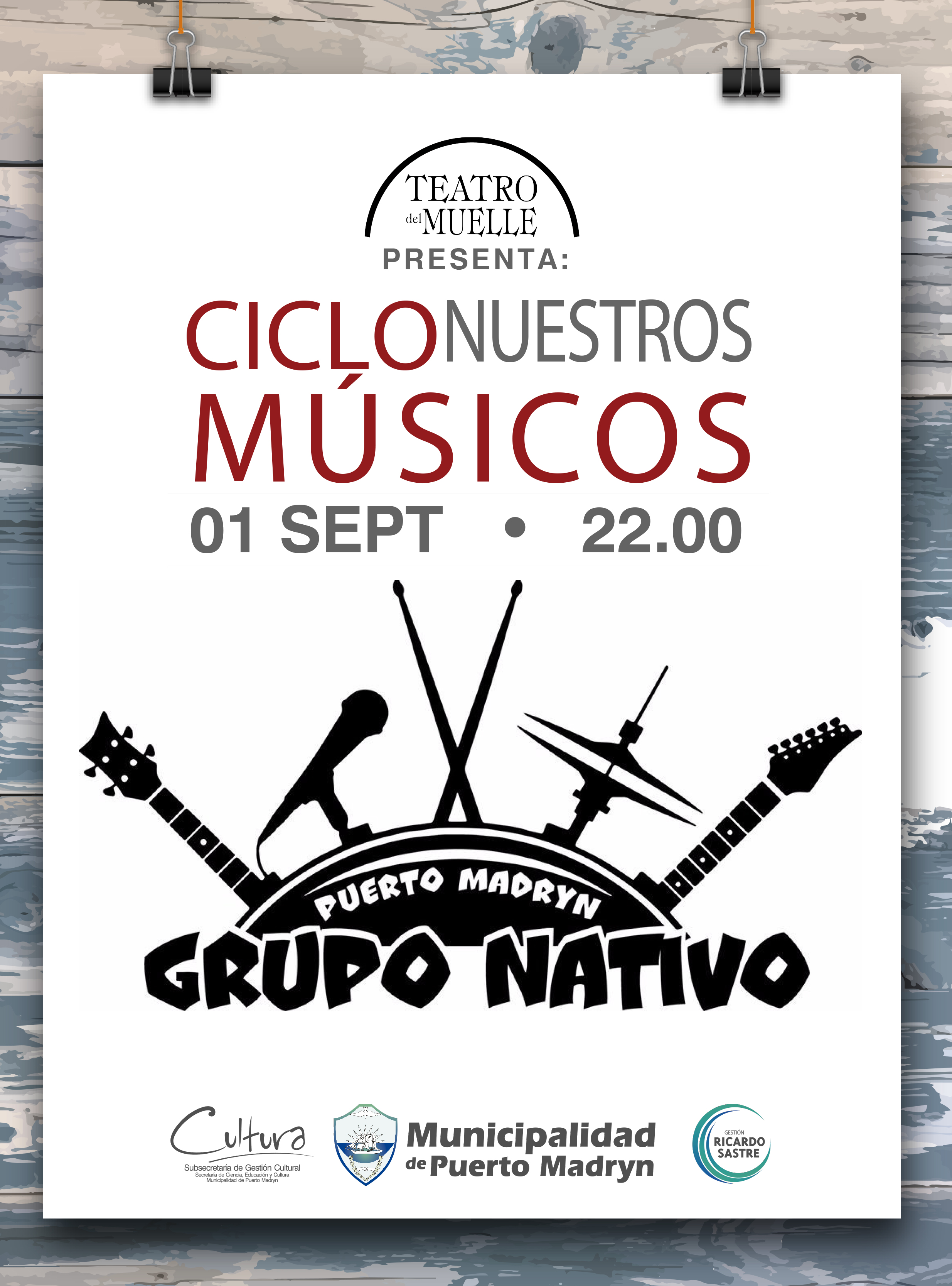 RECITAL DE “GRUPO NATIVO” EN EL TEATRO DEL MUELLE