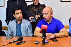 ALLANAMIENTOS EN MADRYN: DURÁN, SASTRE Y AVILÉS ENCABEZARON CONFERENCIA