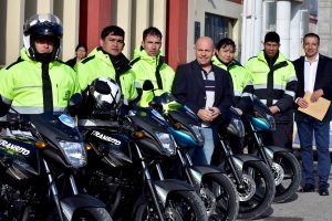 SASTRE PRESENTÓ NUEVOS MÓVILES DE TRÁNSITO