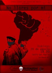 LA OBRA “NO LLORES POR MÍ” SE PRESENTARÁ EN MADRYN Y EN PIRÁMIDES