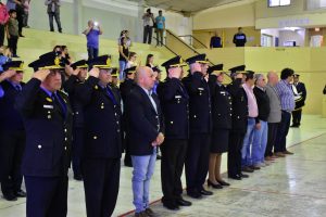 SASTRE PARTICIPÓ DEL ACTO DE ASCENSO DE EFECTIVOS DE LA POLICÍA DEL CHUBUT 