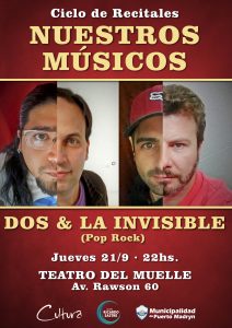 DOS Y LA INVISIBLE EN EL CICLO “NUESTROS MÚSICOS”