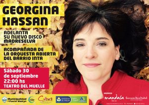 GEORGINA HASSAN PRESENTARÁ SU NUEVO DISCO EN EL TEATRO DEL MUELLE