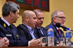 SASTRE ENCABEZÓ EL ACTO APERTURA DE LA CAPACITACIÓN EN LA LUCHA CONTRA EL NARCOTRÁFICO