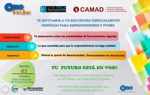 BRINDARÁN CAPACITACIÓN SOBRE FINANCIAMIENTO PARA PYMES Y EMPRENDEDORES