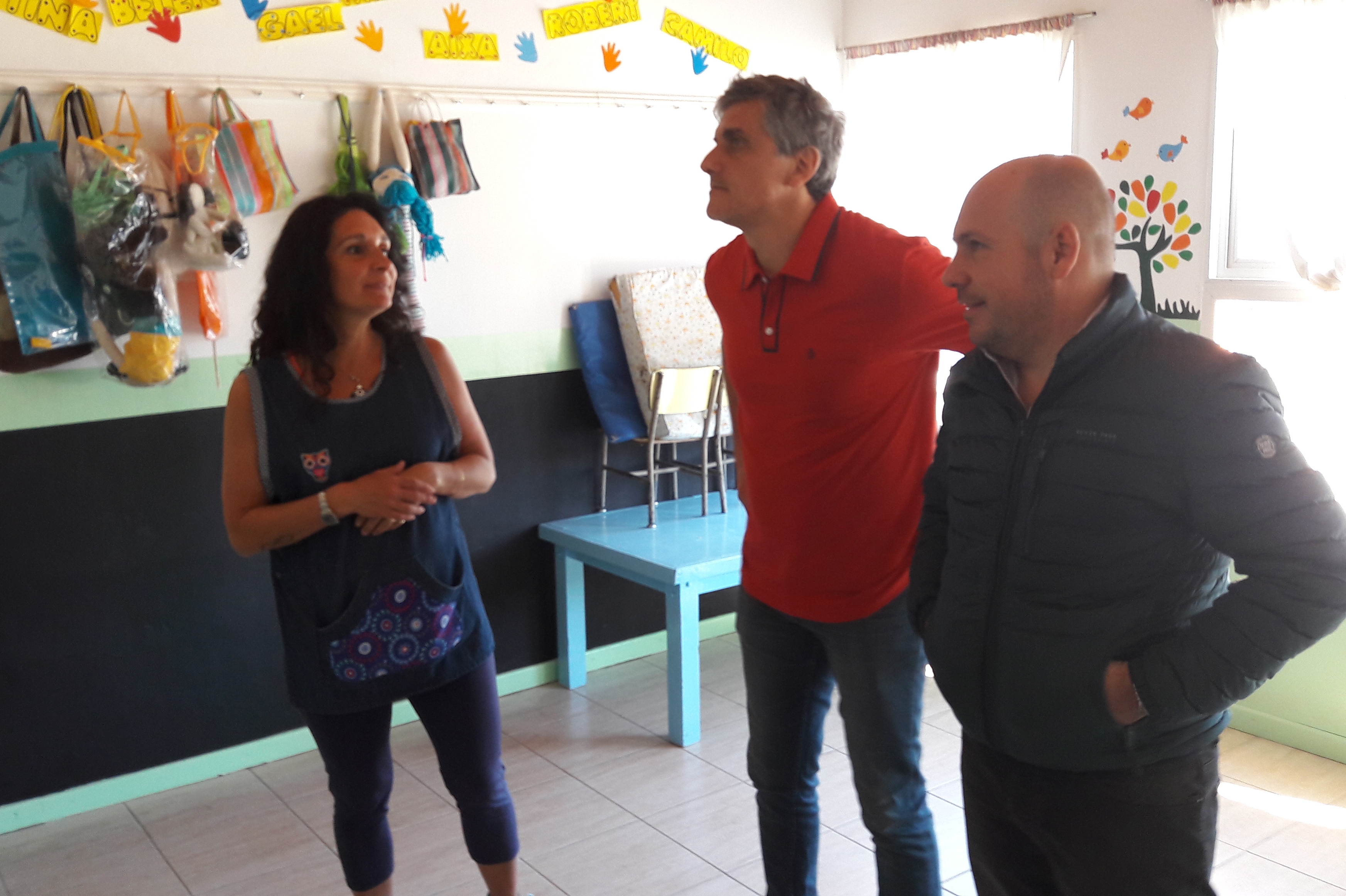 EL INTENDENTE VISITÓ LAS RENOVADAS INSTALACIONES DEL CDICO “PERETZ SMOLARSKY”