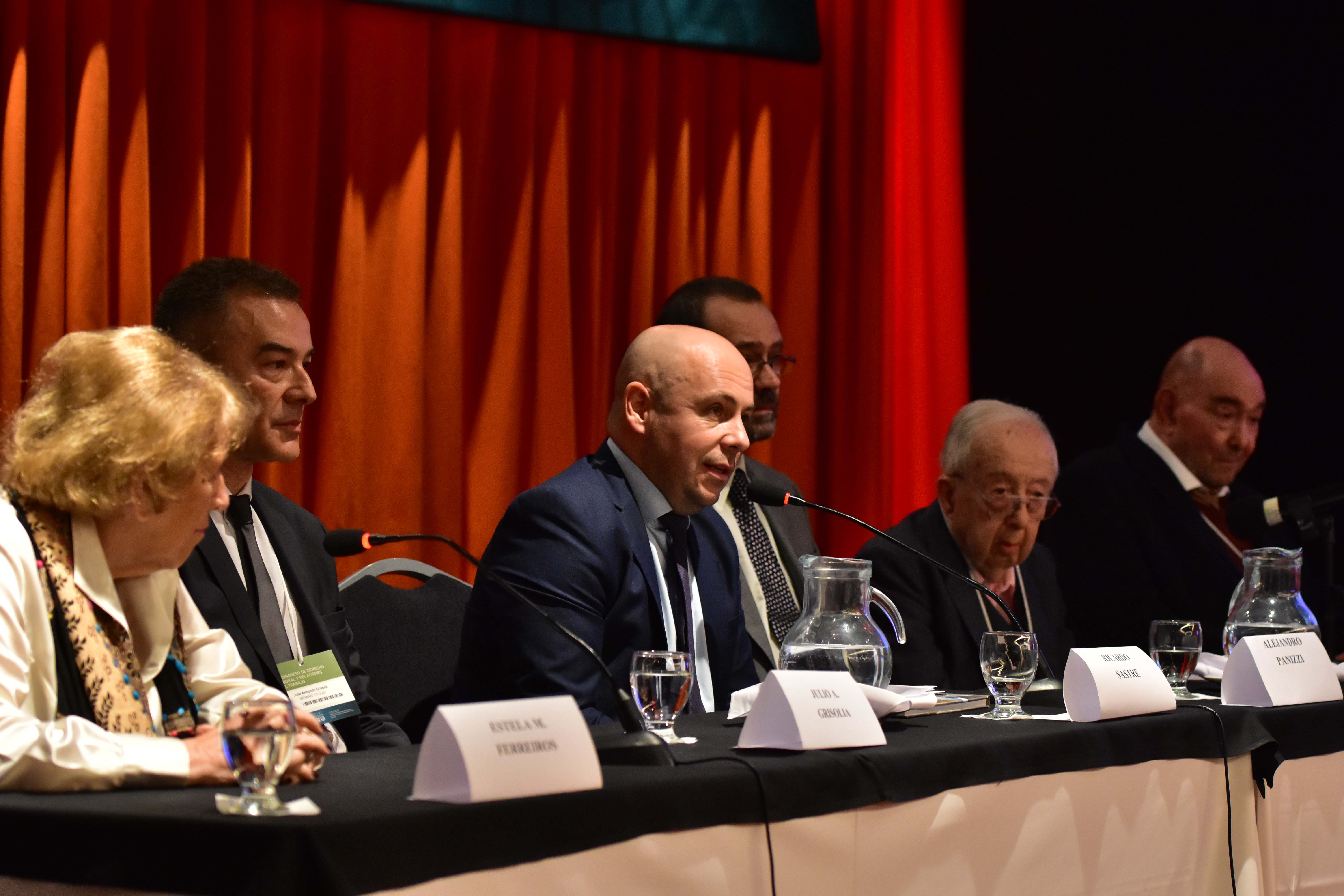 SASTRE EN LA INAUGURACIÓN DEL 9° CONGRESO DE DERECHO LABORAL Y RELACIONES DEL TRABAJO