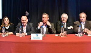 SI-SALUD: SASTRE Y ARCIONI PRESIDIERON LA PRESENTACIÓN EN MADRYN 